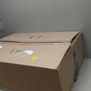 Amazon Basics 21" Hardside Carry-On Luggage, Hardshell Suitcase With Wheels, Expandable For Up to 25% More Space, With Scratch-Resistant Surface, Four Multi-directional Wheels, Orange