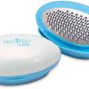 PedEgg Foot File  Traps Shavings Inside for Mess-Free Use  Painless Callus Remover with Ergonomic Handle for Tough, Dry Skin & Smooth, Soft Feet