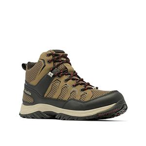 Columbia Men's Granite Trail Mid Waterproof, Mud/Black, 10.5