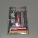 DIYSELF Razor Blade Scraper, 1 Pack Scraper Tool with 10pcs 4-Inch Blades, Razor Scraper for Cleaning Glass, Window, Stove Top, Oven, Kitchen, Cooktop, Shower Door, Sticky Residue, Tile, Wallpaper (Red)