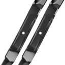 137-1999-03 Lawn Mower Blades Compatible with to ro Timer Cutt er SS 4200, 4225 and Ex Mark Quest 42" Deck Replaces for 137-1999, 2 Pack