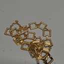 Women's Chain Belt Metal Waist Belt Chunky Belly Link Belt (M: 47.2 in, 23025 Gold)