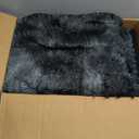 PetAmi Waterproof Dog Blanket for Couch, Bed & Furniture,Reversible Sherpa & Faux Fur Pet Blanket, Leakproof Blanket for Dog Cat, Soft Washable Couch Protector Calming Throw (40x60, Tie-Dye Black)