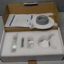 Hair Dryer Holder Stand for Dyson Hair Dryer, Upgraded Dyson Hair Dryer Holder Dyson Hair Dryer Stand White to Store 5 Dyson Hair Dryer Attachments with Cable Hook