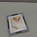 4x5 Picture Frame, Black Aluminum Metal Photo Frames with HD Glass, Fits 3x4 with Mat or 4 x 5 without Mat, Display for Wall and Table