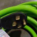 GEARit 50-Amp Extension Cord for RV & EV, 250-Volt, 4-Prong, Compatible with Tesla Models, NEMA 14-50P to 14-50R 6/3, 8/1 STW AWG Gauge, Waterproof, 75 ft, Green