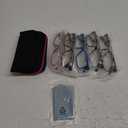 NORPERWIS Reading Glasses 5 Pairs Quality Readers Spring Hinge Glasses for Reading for Men and Women (5 Pack Mix Color -4, 2.50)