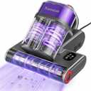 Mattress Vacuum Cleaner, 18000Pa Bed Vacuum Cleaner, 275nm UV-C Light & Ultrasonic 140F Heat with High-Speed Deep Tapping, Versatile Handheld Vacuum for Bed, Sofa, Couch, CribCorded