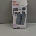 Bright Starts Pop 'N Sit Portable Booster, Indoor/Outdoor Use, Floor Seat with Feeding Tray, Grey, 6 Mos - 3 Yrs (Gray 2)