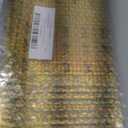 Ouchan Holographic VIP Plastic Wristbands Gold - 100 Pack Vinyl Wristbands for Events Parties