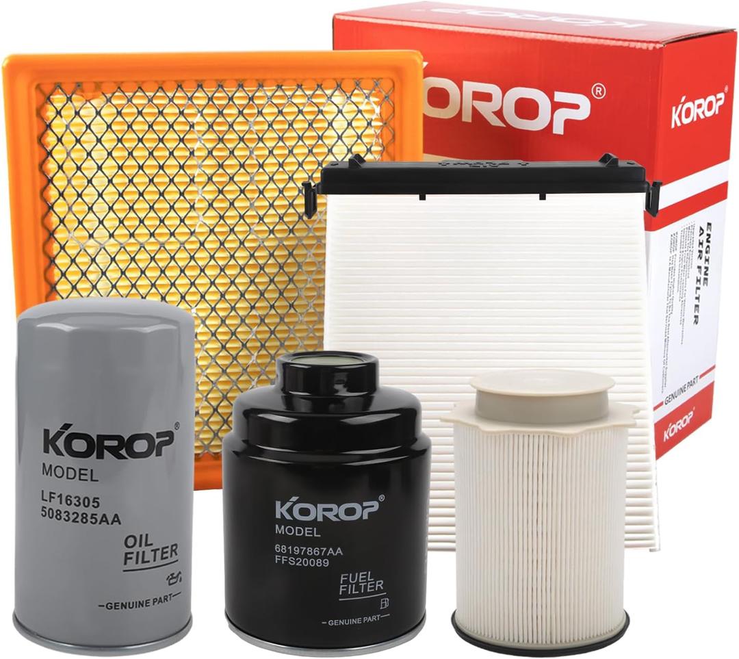 6.7L Cummins Fuel Filter Kit for 2013-2018 Dodge Ram 2500 3500 4500 5500