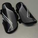 LanJevyEno Shin Guards Soccer Kids Youth Toddler Protective Shin Pads Football Gear Equipment Lightweight Breathable Adjustable Straps for 2-4 5 6 8-9 10-12 Years Children Teens Boys Girls