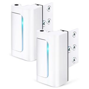 2 Pack Door Reinforcement Lock Home Security Door Lock Upgraded Door Locks for Front Door Kids Safety