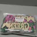 6pcs Witch Wood Table Centerpieces for Birthday Party Table Decorations Pink Green Defying Gravity Changed for Good Toss Toss Table Centerpieces for Girls Witch Theme Birthday Party Table Sign Decors