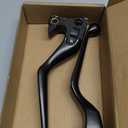 Brake Clutch Levers Hand Lever Fits for Harley Sportster XL 883 1200 Control Hand Lever Replacement Parts 2004-2013 Black