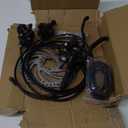 ShimanoOEM MT200 E-Bike Hydraulic Disc Brakes Set, New Upgrade 2-Pin 2-Piston Ebike Hydraulic Brakes Set with 160/180mm Rotors, Pre-Bled with Mineral Oil Electric Bike Hydraulic Brakes