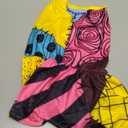 Dog Halloween Nightmare Before Christmas Costume for Medium Large Dogs Pets (Large) (Multicolored)