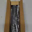 Black Shower Curtain Rod 31 to 80 Inch,1 Inch Diameter Adjustable Spring Tension Stainless Steel Telescoping Rod,Easy Install,No Rust