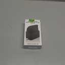 LIZAAL 2-Pack Wrapping Paper Cutter with Wheels | Straight Line Gift Wrap Cutter for Birthday and Christmas, Fits Various Rolls and Papers, Includes 2 Replaceable Blades (Pure Black)