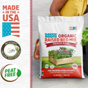 Back to the Roots Organic Bulk Raised Bed Soil (1 cu.ft. Bag) (EXP 12/31/36)