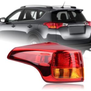 Tail Light Rear Lamp Assembly Compatible with 2013-2015 Toyota RAV4 Left Driver Side 815600R030 81560-0R030