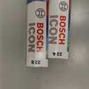 BOSCH 22A22B ICON Beam Wiper Blades - Driver and Passenger Side - Set of 2 Blades (22A & 22B)