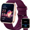 Smart Watch for Women Men, Smartwatch Compatible iPhone/Android/Samsung (Answer/Make Call, Alexa Built-in), Smart Watches with Health Monitor, Activities Track, 3ATM Waterproof Fitness Watch-Purple