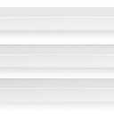 Camco 44053 28" RV Refrigerator Bar, Holds Food and Drinks in Place During Travel, Prevents Messy Spills, Spring Loaded and Extends Between 16" and 28" - White (3 Pack) (44074)