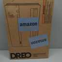 Dreo Smart Wall Heater, Electric Space Heater for Bedroom 1500W, 120 Vertical Oscillation, Adjustable Thermostat, Remote Control, 24H Timer, Easy-Mount Heater for Indoor Use, Works with Alexa, WH719S