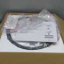 6-Light Black Crystal Chandelier, Large Glass Chandeliers for Dining Room with Adjustable Hanging Chain, 20" Modern Crystal Pendant Light Fixtures for Kitchen Entryway Living Room Bedroom