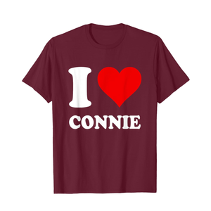 Red Heart I Love Connie T-Shirt S