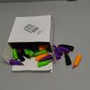 Sosation 100 Pieces Witch Party Favor Fingers for Reading Kids Martian Witch Fingers False Claws Nails Fake Zombie Cosplay Finger Tips Costume Accessory(Random Color)