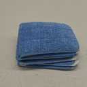 Microfiber Replacement Mop Pad, 18" x 6" Wet & Dry Home & Commercial Cleaning Refills, Reusable Floor Mop Pads (6 Pack) Blue