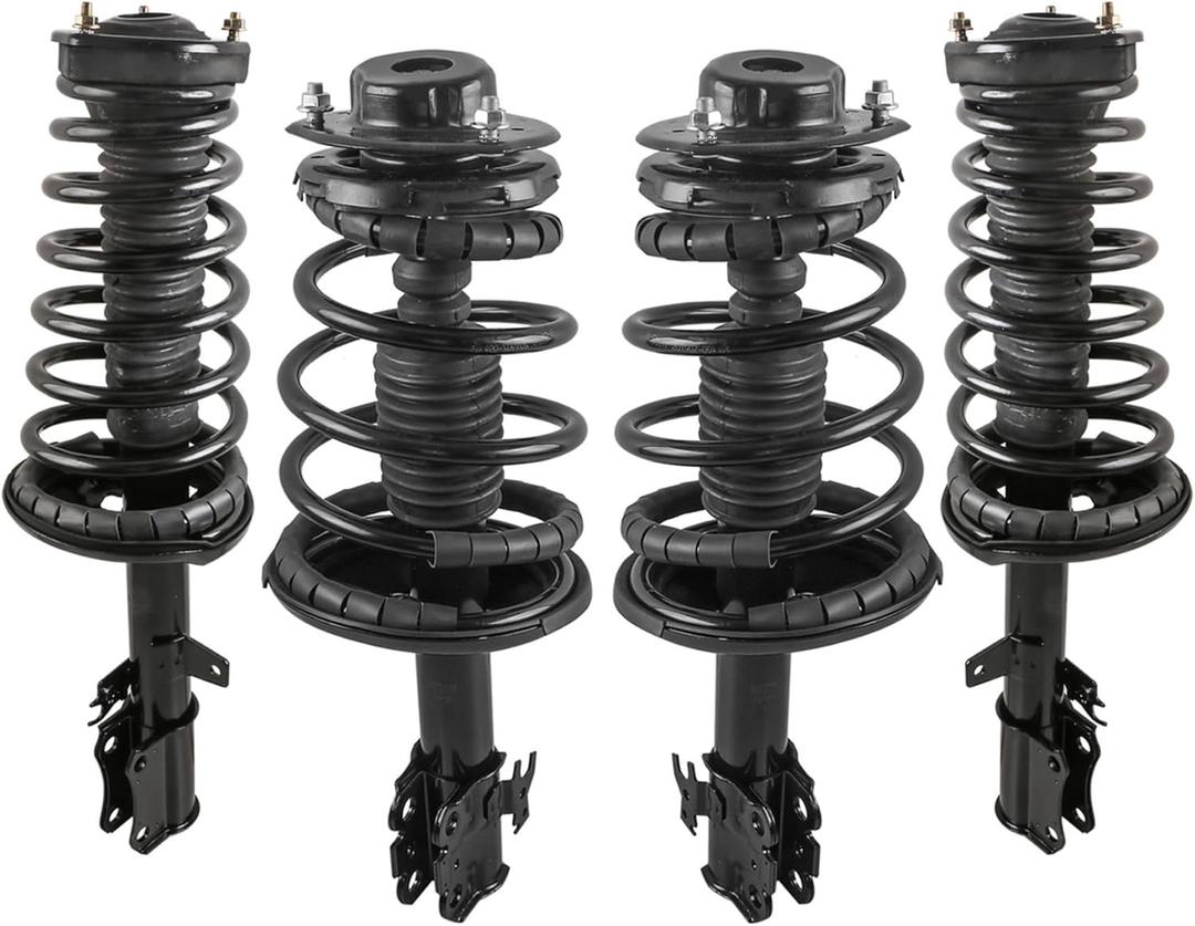 MOSTPLUS Front Rear Complete Strut Assemblies Shock Absorbers 171957 171958 171979 171980 Compatible for 1992-1996 Toyota Camry 2.2L (Set of 4)