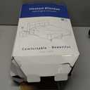 WDCOZY Luxury Bubble Throw Blanket, Faux Rabbit Fur Mink Plush Throw for Couch, Sofa and Bed, Soft Fluffy Fuzzy Furry Cozy Blanket, Thick and Warm for Women, 50x60 inches, Tie-Dye Grey, 950 GSM