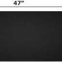 Large Desk Mat 47" x 23" – Premium PVC Leather Desk Pad, Non-Slip Office & Home Workspace Mat, Water-Resistant Writing Surface, Large Desk Protector for Laptop, Keyboard & Mouse (Black), 47" x 23" | 120*60cm