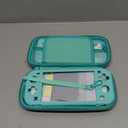 YOOWA Accessories Kit for Nintendo Switch Lite Animal Crossing - Cute Accessories Bundle with Carrying Case, Kawaii Cover case, 2 Pack Screen Protector, Play Stand, Thumb Grips Set