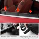 Surfcabin Dog Car Door Protector 20% Larger Design for Sedans, Family Cars and Small SUVS, 2 Packs Thickened PU Material Waterproof Door Panel Covers, Protects Doors from Dog Scratching
