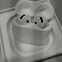 Apple AirPods 4 Wireless Earbuds, Bluetooth Headphones, Personalized Spatial Audio, Sweat and Water Resistant, USB-C Charging Case, H2 Chip, Up to 30 Hours of Battery Life, Effortless Setup for iPhone