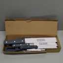 Farberware 22-Piece Never Needs Sharpening Triple Rivet High-Carbon Stainless Steel Knife Block and Kitchen Tool Set, Black, Durable ANDPrecision Cutlery