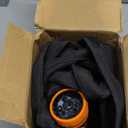 Giraffe Tools Garden Hose 25FT Lightweight Lay Flat Water Hose Kink Free Flexible Hose with 9 Spray Function NozzleBlack