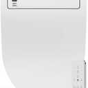 Bidet Seat with Warm Water and Dryer - Electrically Heated Elongated Toilet Seat with Adjustable Temperature, Gentle Closing, and Night Light