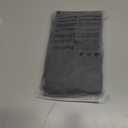 Joyo roy 2PCS Plastic Pants for Adult Diapers Incontinence Protective Briefs & Underwear Washable Incontinence Underwear Women and Men Waterproof Underwear for Women Plastic Underwear for Adults XXL (Black)