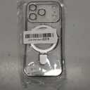 TOCOL for 17Pro Case, Full Camera Protection, Built-in Magnetic Ring, Compatible with Magsafe Charger, Drop Protection, Translucent Matte Phone Case for 17 Pro 6.3 inch (Gray)