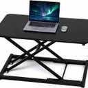 23.63 Inch Black Adjustable Height Standing Desk Converter Keyboard Riser
Computer Workstations for Home Office, Stand Up Desk Riser, Computer Keyboard Stand for Desktop