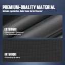 Kayme SUV Car Cover Custom Fit for Nissan Murano, Chevrolet Chevy Blazer, Dodge Journey,Windproof Upgraded & 100% Waterproof All-Weather Full Exterior Cover Rain Snow Protector with Door Zipper, Towel