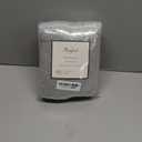 Reafort Ultra Soft Sherpa Pillowcases Pillow Covers Standard Size 20"x26" Pack of 2 with Zipper Closure (Silver Grey, 20x26 Standard Sham)