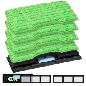 Reusable for Shark Vacmop Replacement Pads: Wet Dry Vac Mop Pads Refills For Shark Vacmop Pro Cordless Vacuum Mop Vac Mopvac VM252 VM200 VM200p12 VMP30 VM190 VM250 hard floor Cleaner mopping Pad 7pack