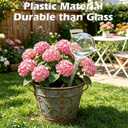 Kingbow Plant Self Watering Globes, Large 12pcs Durable Self Watering Bulb Up to 5 Days of Irrigation for Outdoor Indoor Plant, Automatic Plant Waterer Stake Ideal for Vacation & Daily Plant Care