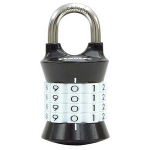 Master Lock 1535D Locker Lock Set Your Own Combination Padlock, 1 Pack, Colors May Vary